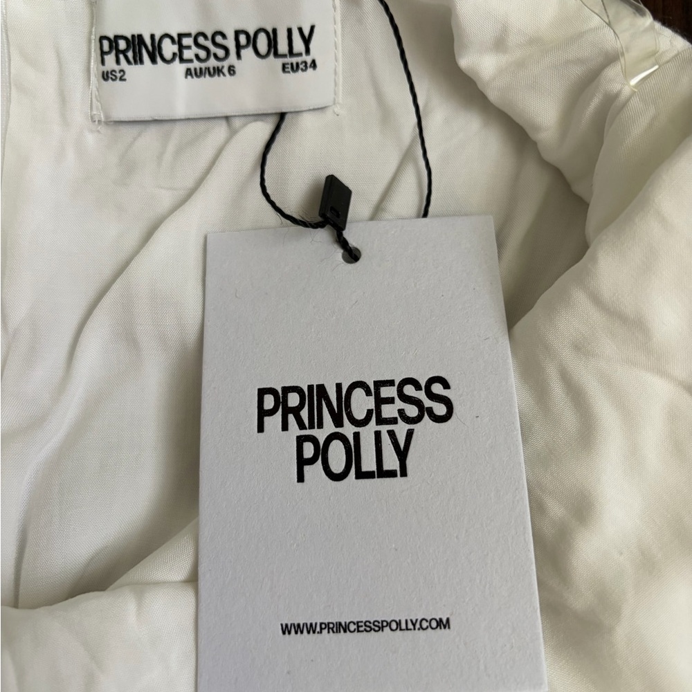 Princess Polly White Sleeveless Mini Dress - Picture 3 of 5